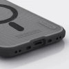 Etui Nillkin Super Frosted Shield Pro kompatybilne z MagSafe na iPhone 17 Air - przezroczyste czarne