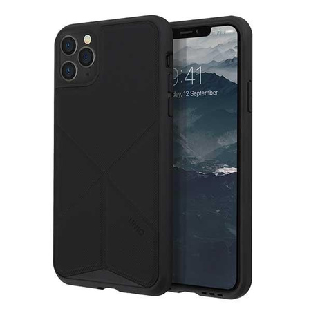 Etui Uniq Transforma na iPhone 11 Pro Max - czarne
