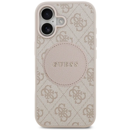 GUESS ETUI 4G CIRCLE CLASSIC LOGO DO IPHONE 17 MAGSAFE POKROWIEC Z LOGO