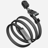Kabel Energea Sheath Travel 2w1 USB-C do USB-C/USB-A 480Mbps 60W 1.2m gunmetal