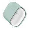 UNIQ etui Lino AirPods Pro 2 gen Silicone miętowy/mint green