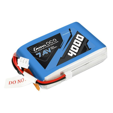 GENS ACE AKUMULATOR LIPO 4000MAH 7.4V 1C DO DRONÓW MODELI RC Z ZŁĄCZE XT60