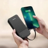 DUDAO POWERBANK K11 PRO 20000MAH Z WBUDEDOWNYMI KABLAMI DO TELEFONÓW