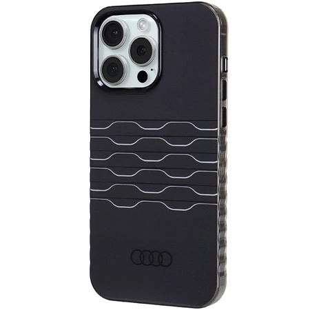 Etui Audi IML MagSafe na iPhone 15 Pro Max - czarne