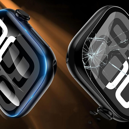 SZKŁO HYBRYDOWE TECH-PROTECT EASY SET FLEX+ 3-PACK APPLE WATCH 10 / 11 (46 MM) BLACK