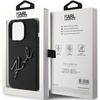 KARL LAGERFELD KLHCP15LSKSBMCK CASE DO IPHONE 15 PRO SILIKONOWE KARL SCRIPT