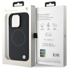 BMW BMHMP16X23RTPK iPhone 16 Pro Max     6.9 czarny/black hardcase Sign Leather Half Textured And Circle MagSafe
