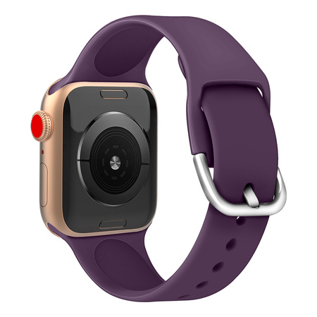 Silicone Strap APS silikonowa opaska do Watch 8 / 7 / 6 / 5 / 4 / 3 / 2 / SE (41 / 40 / 38mm) pasek bransoleta do zegarka miętowy