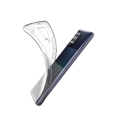 HURTEL ŻELOWY POKROWIEC ETUI DO SAMSUNG GALAXY A12 M12 0.5MM PRZEZROCZYSTY