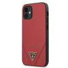 Guess GUHCP12SVSATMLRE iPhone 12 mini 5,4" czerwony/red hardcase Saffiano