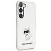 Etui Karl Lagerfeld KLHCS23MHNCHTCT S23+ S916 - przezroczyste hardcase Ikonik Choupette