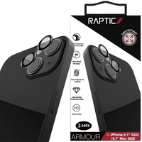 Raptic X-Doria Armour Camera Glass szkło hartowane iPhone 14 / 14 Plus na tylny aparat