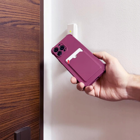 HURTEL ETUI CASE POKROWIEC DO IPHONE 12 PRO CARD ARMOR OCHRONNE Z KIESZONKĄ