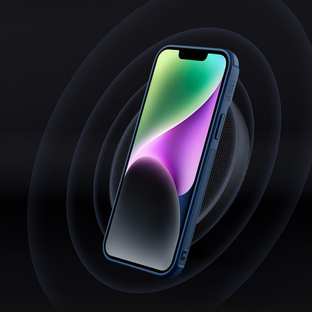 Nillkin Textured S Case etui iPhone 14 Pro Max pancerny pokrowiec z osłoną na aparat ciemnozielone