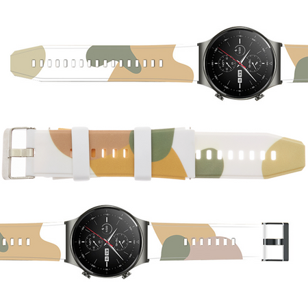 Strap Moro opaska do Huawei Watch GT2 Pro silikonowy pasek bransoletka do zegarka wzór 7