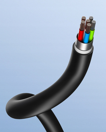 INNOSTYLE ULTRAFLEX KABEL USB-C SZYBKIE ŁADOWANIE DO IPHONE SAMSUNG QC 4.0 KEVLAR 2M CZARNY