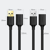 Ugreen kabel przewód przedłużacz przejściówka USB 3.0 (żeński) - USB 3.0 (męski) 2 m czarny (US129 10373)