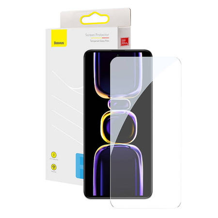 BASEUS SZKŁO HARTOWANE DO XIAOMI REDMI K60 K60 PRO ZAPEWNIJ OCHRONĘ EKRANU