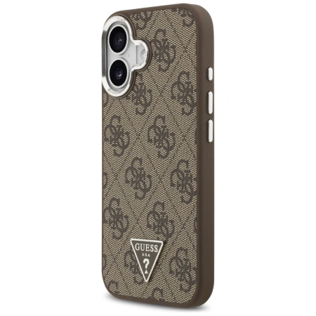 GUESS ETUI CASE DO IPHONE 17 Z LOGO TRIANGLE MAGSAFE SKÓRZANE