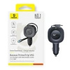Ładowarka samochodowa Baseus PrimeTrip VR2 30W ze zwijanym kablem USB-C - czarna