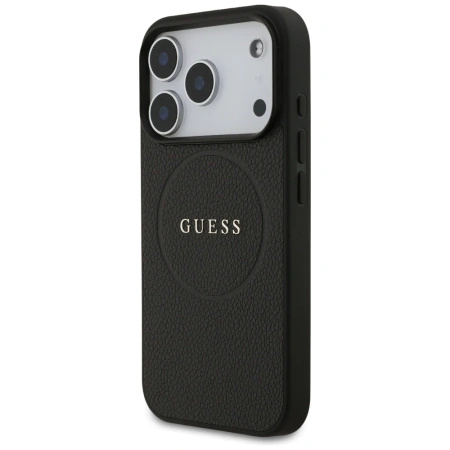 GUESS ETUI GRAINED RING MAGSAFE DO IPHONE 17 PRO POKROWIEC MAGNETYCZNY