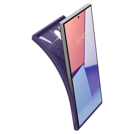 Etui Spigen Liquid Air na Samsung Galaxy S24 Ultra - fioletowe