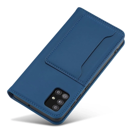 HURTEL ETUI MAGNETYCZNE DO SAMSUNG GALAXY A13 5G POKROWIEC NA KARTY I STAND