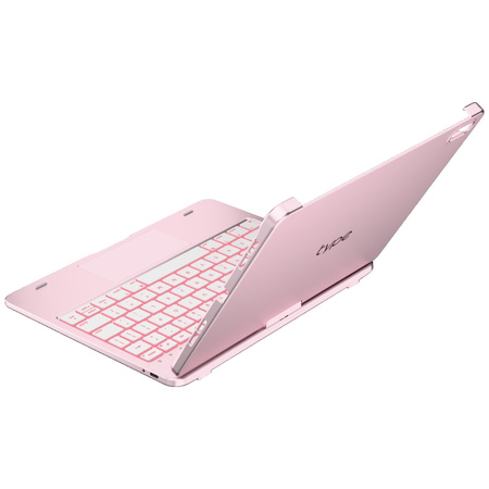 Etui Typecase Flexbook Touch             z klawiaturą do iPad 11" (A16) 2025 / iPad 10.9" 2022 jasno różowy