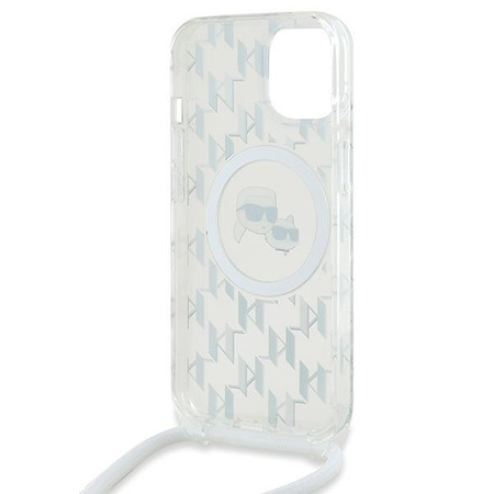 KARL LAGERFELD ETUI DO IPHONE 15 14 13 6.1 DO MAGSAFE Z MONOGRAMEM