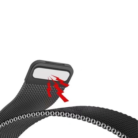 Magnetic Strap pasek do Watch 7/8 41mm magnetyczna opaska bransoleta bransoletka niebieski