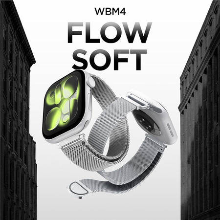 Spigen Metal Band, silver - Apple Watch 42mm/41mm/40mm