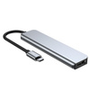 TECH-PROTECT V4-HUB PRZEJŚCIÓWKA 6IN1 DO TELEFONÓW USB-C Z GIGABIT ETHERNET