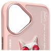 NIMMY ETUI DO IPHONE 16 6.1 GLASSES COOL CAT DESIGN Z POKROWCEM OCHRONNYM