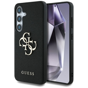 GUESS POKROWIEC TPU DO SAMSUNG GALAXY S25 GRAINED BIG LOGO 4G SMALL CLASSIC