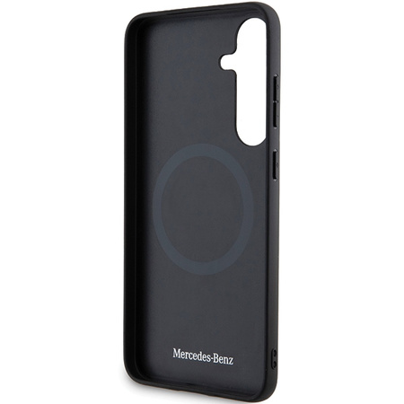 MERCEDES POKROWIEC HARDCASE DO SAMSUNG S24 S921 DO MAGSAFE DEBOSSED LINE