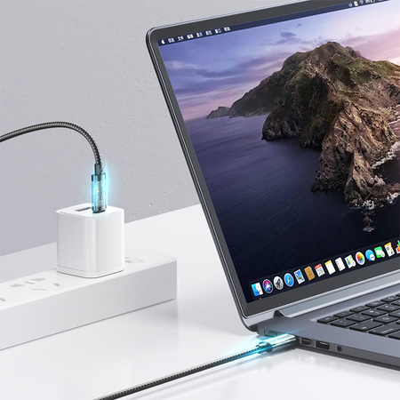 Joyroom kabel USB - USB Typ C do ładowania / transmisji danych 3A 1,2m czarny (S-UC027A12)