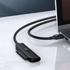 Ugreen adapter przejściówka dysku HDD SSD 2,5 SATA  3.0 - USB 3.2 Gen 1 (SuperSpeed USB 5 Gbps) czarny (70609 CM321)