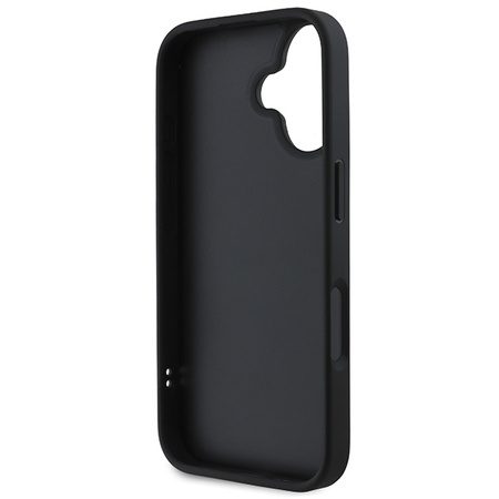 DKNY ETUI HARDCASE QUILTED STACK LOGO DO IPHONE 16 6.1 WZÓR W KRATKĘ Z LOGO