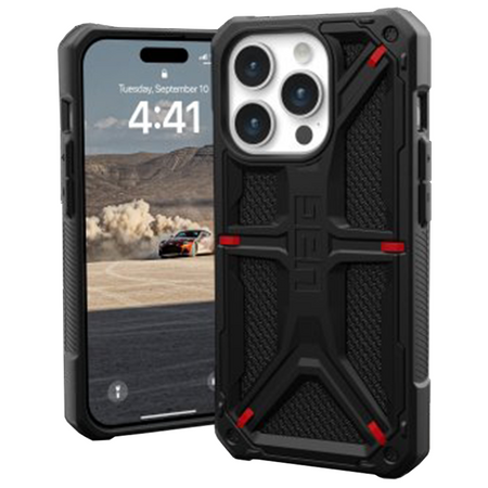 UAG Monarch - obudowa ochronna do iPhone 15 Pro (kevlar black)