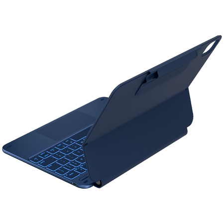 Etui Typecase Edge z klawiaturą do iPad  Air 11" 2024/2025 błękitny pacyfik