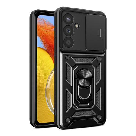 Etui pancerne Hybrid Armor Camshield do Samsung M14 z osłoną na aparat - czarne