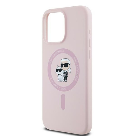 KARL LAGERFELD ETUI HARDCASE SILICONE DO IPHONE 15 PRO MAX 6.7 DO MAGSAFE