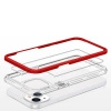 HURTEL CLEAR 3IN1 ETUI DO IPHONE 13 MINI Z RAMKĄ ŻELOWY POKROWIEC OCHRONNY