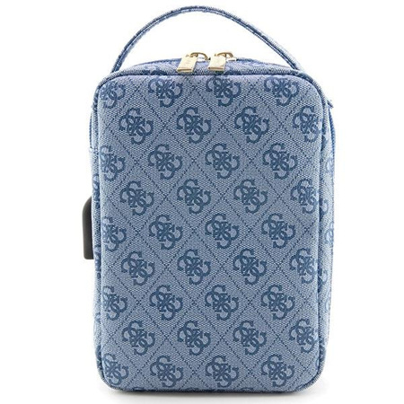 Torba Guess 4G Printed Stripes - niebieska