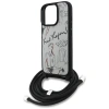 KARL LAGERFELD ETUI CROSSBODY GRAINED PATTERN & LOGO DO IPHONE 16 PRO MAX
