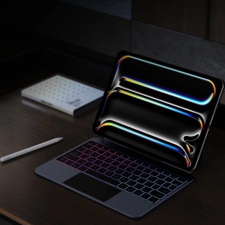 Etui z klawiaturą Dux Ducis (MK series) na iPad Pro 11" (2024) - czarne