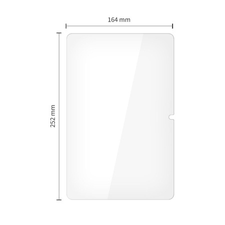 SZKŁO HARTOWANE TECH-PROTECT GLASS FIT+ 2-PACK GALAXY TAB A9+ / A11+ PLUS 11.0 X210 / X215 / X216 / X230 / X235 / X236 CLEAR