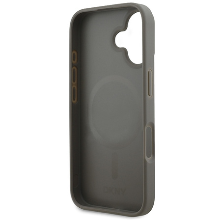 DKNY ETUI CASE DO IPHONE 16 6.1 DO MAGSAFE CHECKERED PATTERN HARDCASE