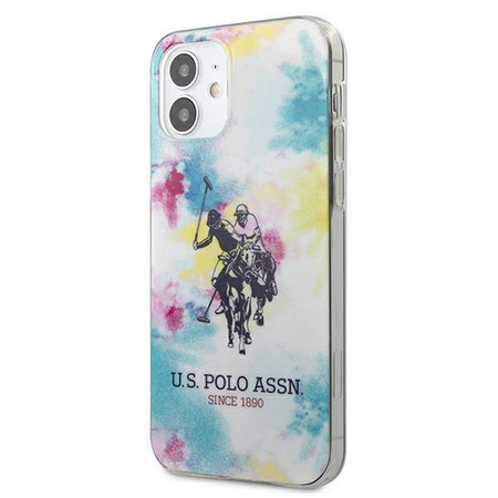 US Polo USHCP12SPCUSML iPhone 12 mini 5,4" multicolor Tie & Dye Collection