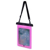 Wodoodporne etui do tabletu PVC - różowe